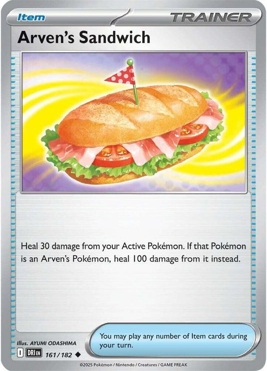 Arven's Sandwich 161/182 (SV10: Destined Rivals) 