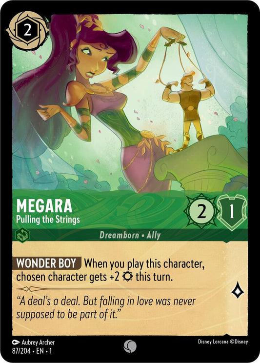 Megara, Pulling the Strings 87/204 (The First Chapter)  - Cold Foil