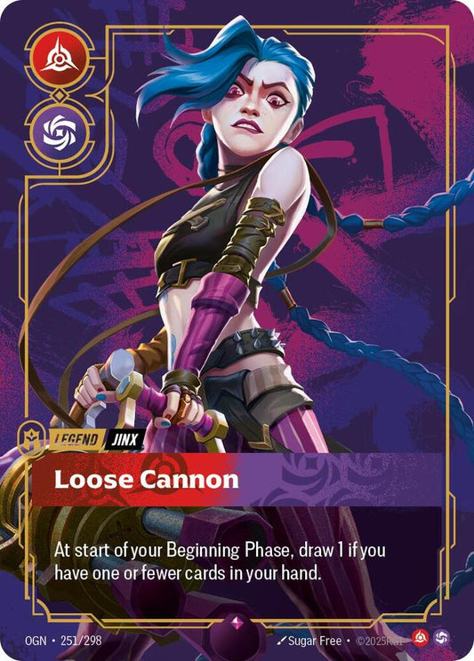 Jinx - Loose Cannon 251/298 (Origins)  - Foil