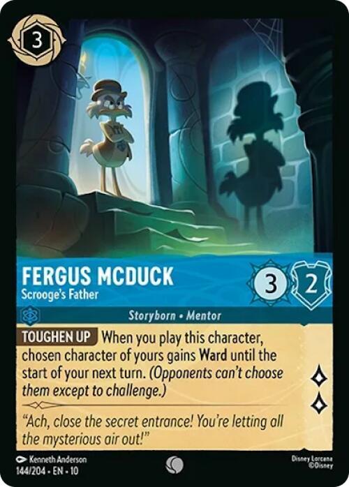 Fergus McDuck Scrooges Father 144/204 (Whispers in the Well) 