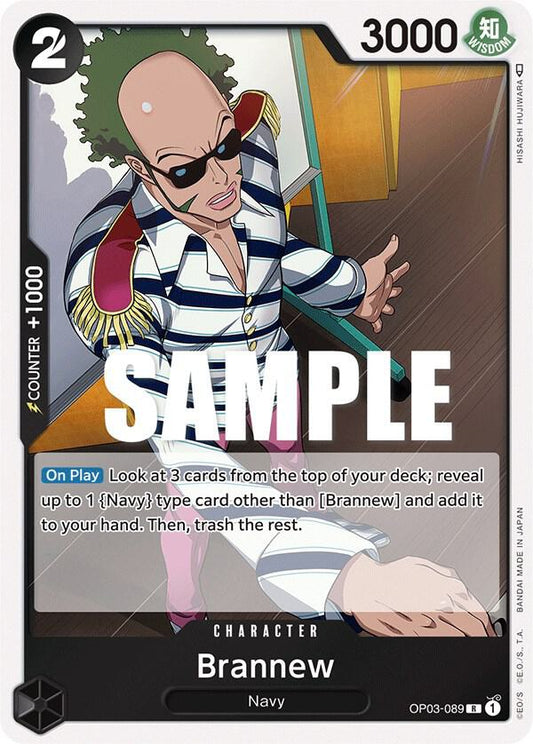 Brannew OP03-089 (Pillars of Strength)  - Foil