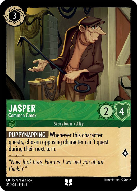 Jasper, Common Crook 81/204 (The First Chapter) 