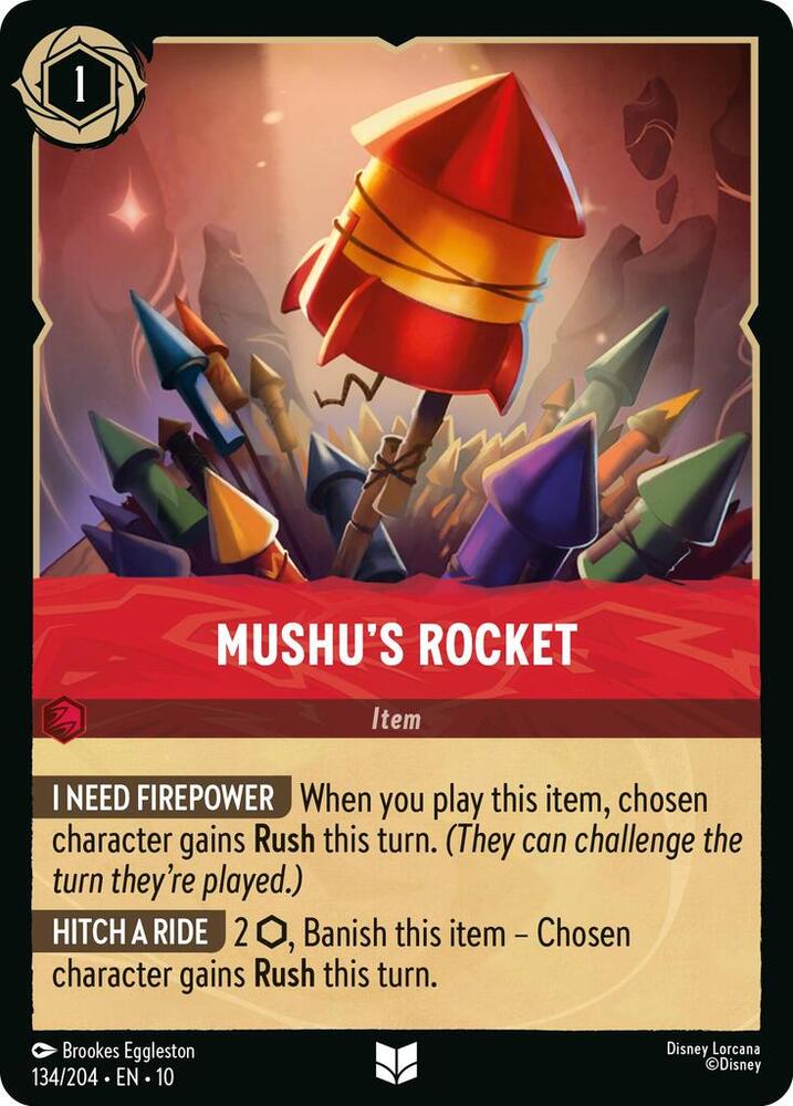 Mushus Rocket 134/204 (Whispers in the Well) 