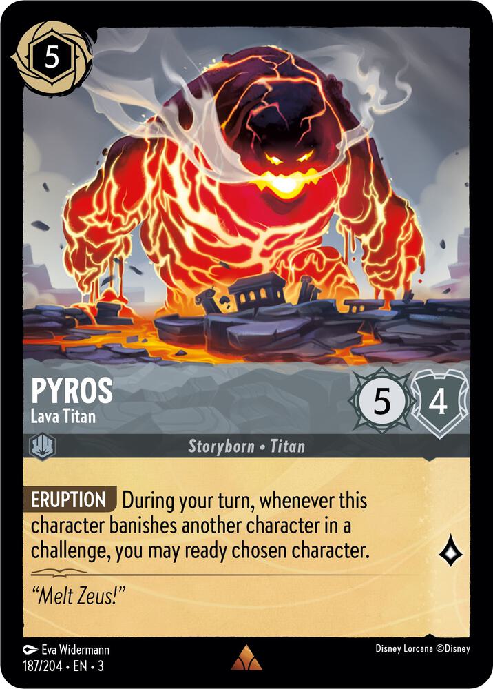 Pyros Lava Titan 187/204 (Into the Inklands) 