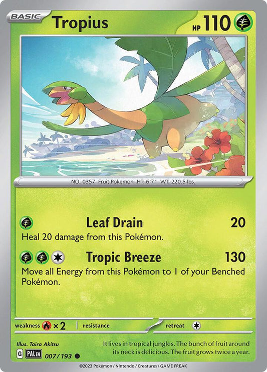 Tropius 007/193 (SV02: Paldea Evolved) 