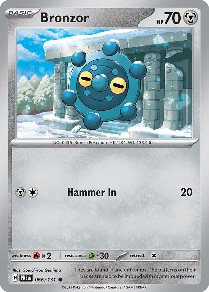Bronzor 066/131 (SV: Prismatic Evolutions) 