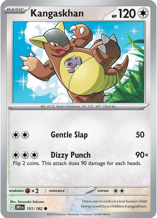 Kangaskhan 151/182 (SV10: Destined Rivals) 