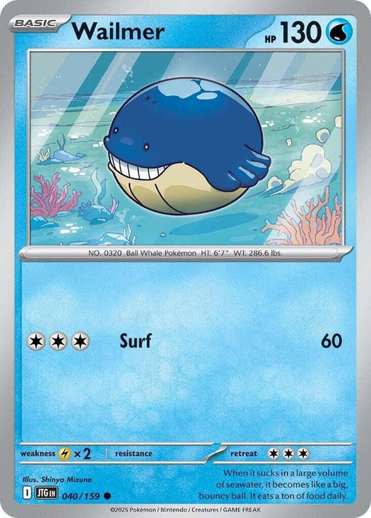 Wailmer 040/159 (SV09: Journey Together) 