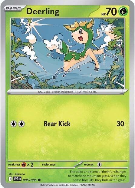 Deerling 006/086 (SV: White Flare) 