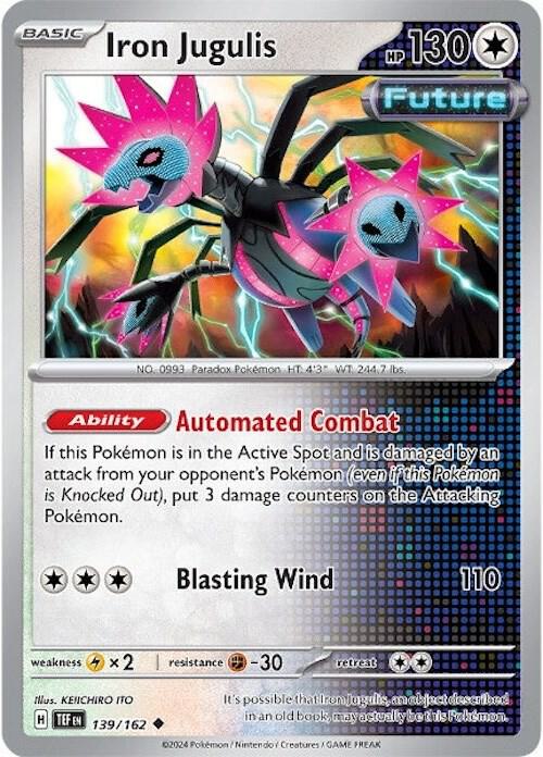 Iron Jugulis 139/162 (SV05: Temporal Forces)  - Reverse Holofoil