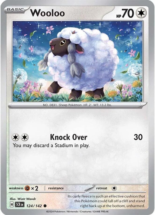 Wooloo 124/142 (SV07: Stellar Crown) 