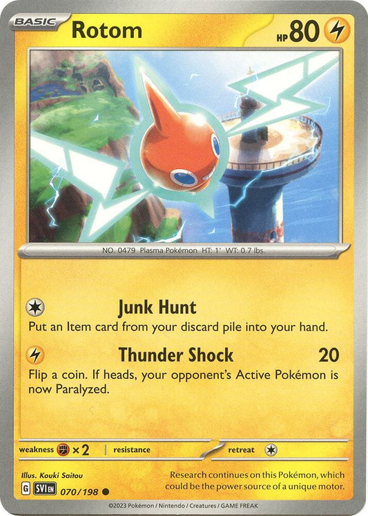 Rotom 070/198 (SV01: Scarlet & Violet Base Set) 