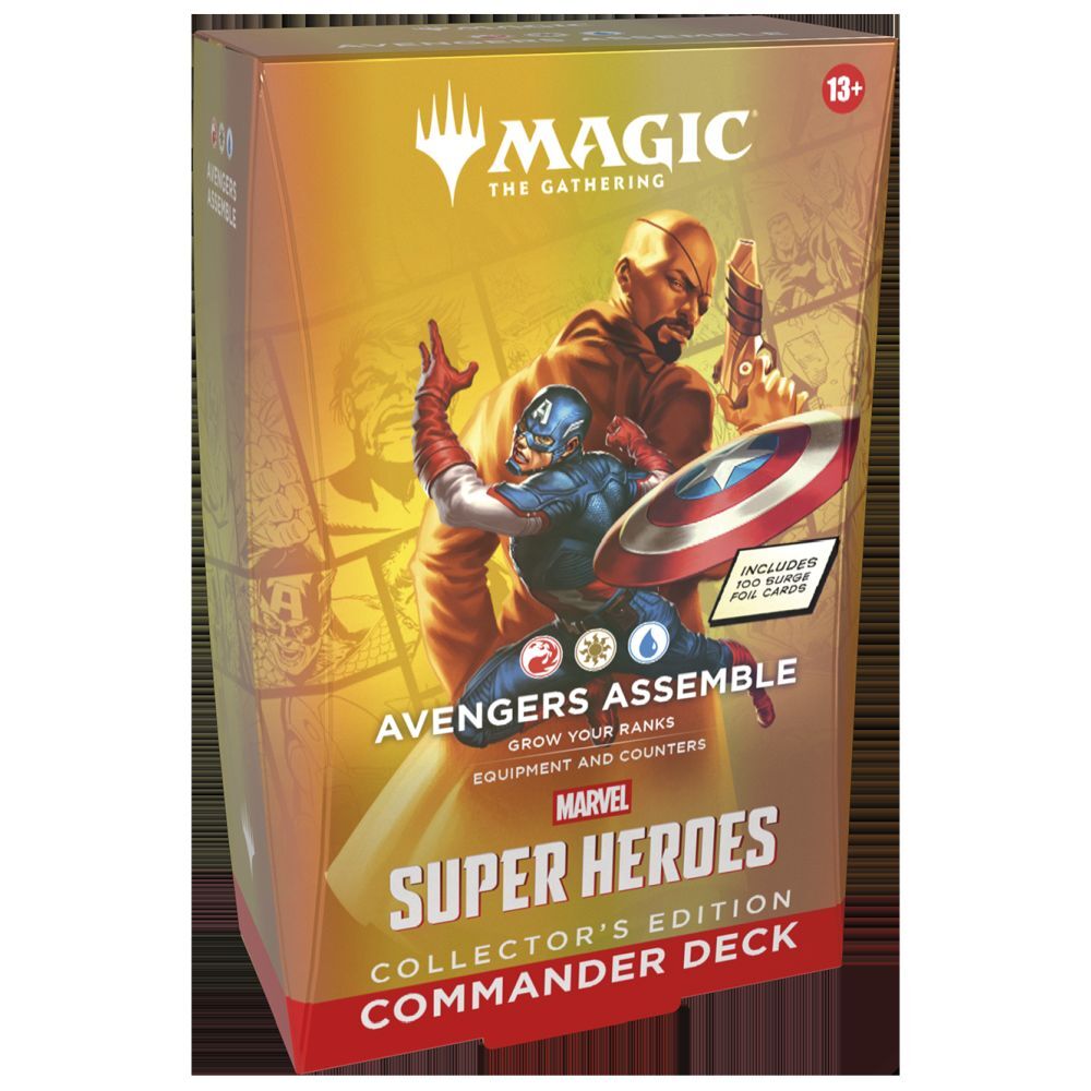 PREORDER: MTG Marvel Super Heroes Collector Commander Deck - Avengers Assemble