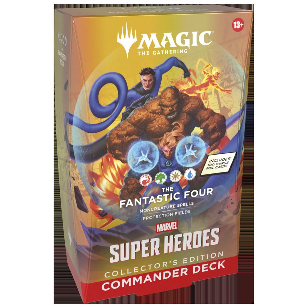 PREORDER: MTG Marvel Super Heroes Collector Commander Deck - The Fantastic Four