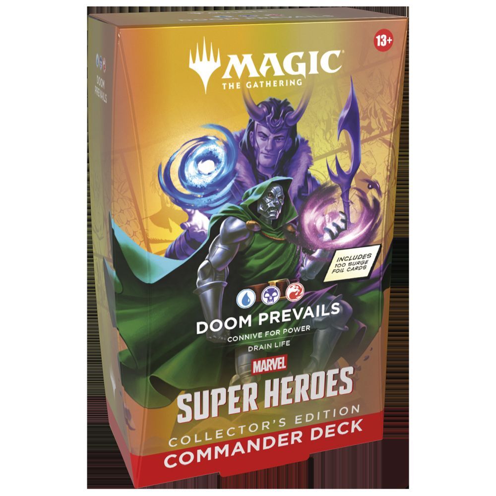 PREORDER: MTG Marvel Super Heroes Collector Commander Deck - Doom Prevails