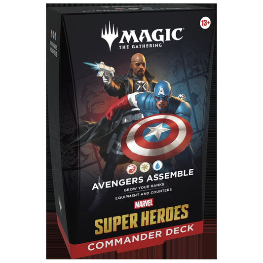 PREORDER: MTG Marvel Super Heroes Commander Deck - Avengers Assemble