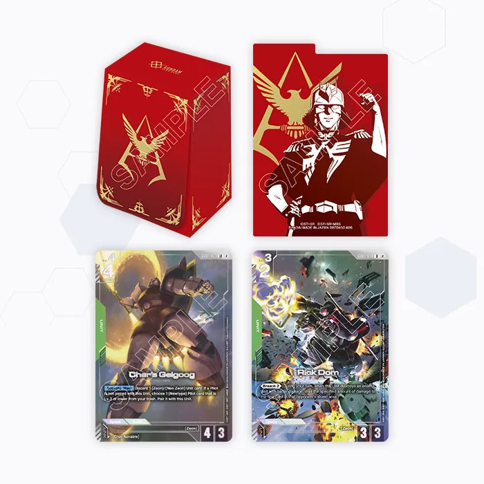 PRE ORDER: Gundam TCG: Card Case Set 2