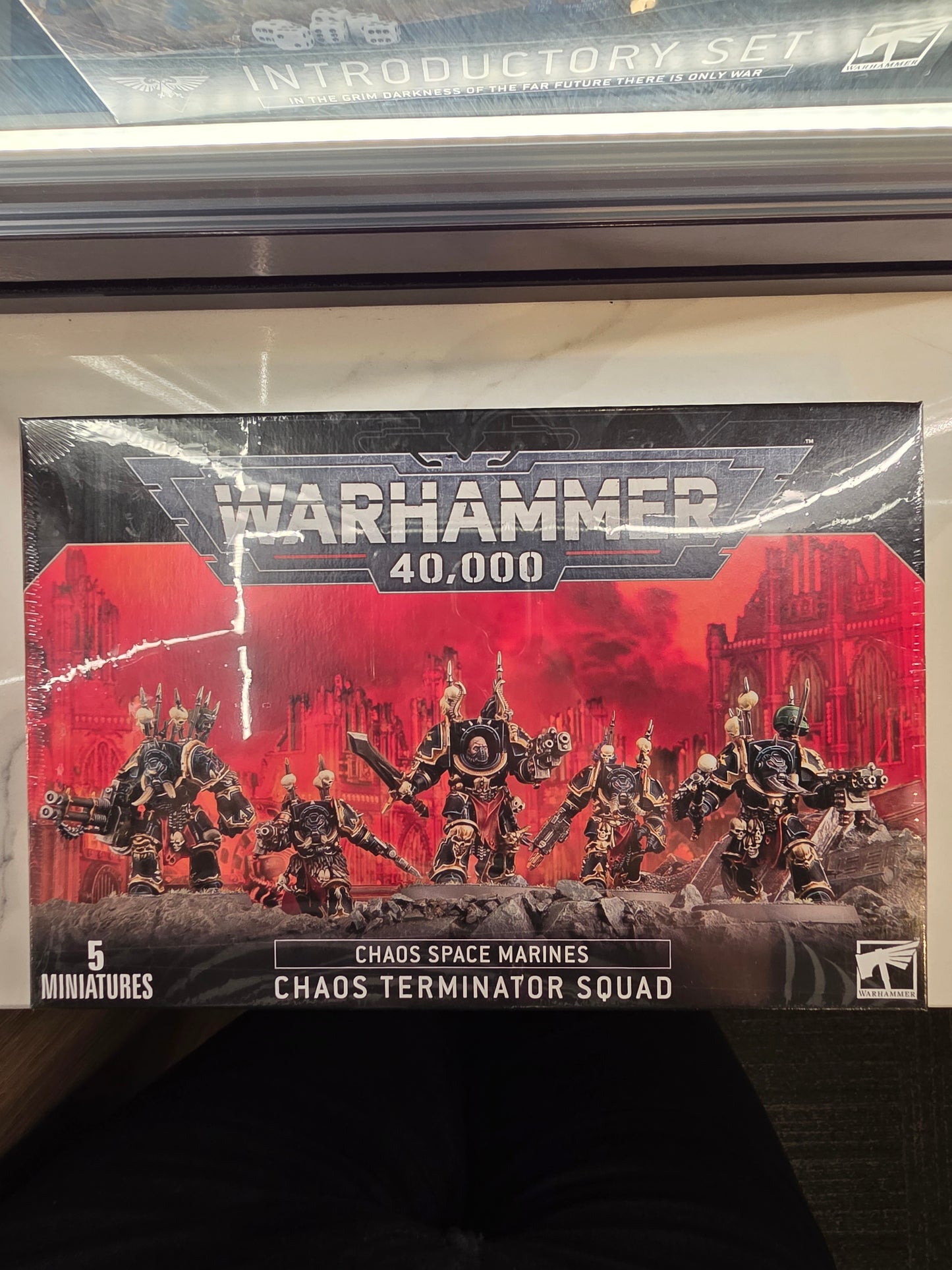 Warhammer 40000 Chaos Space Marines Chaos Terminator Squad