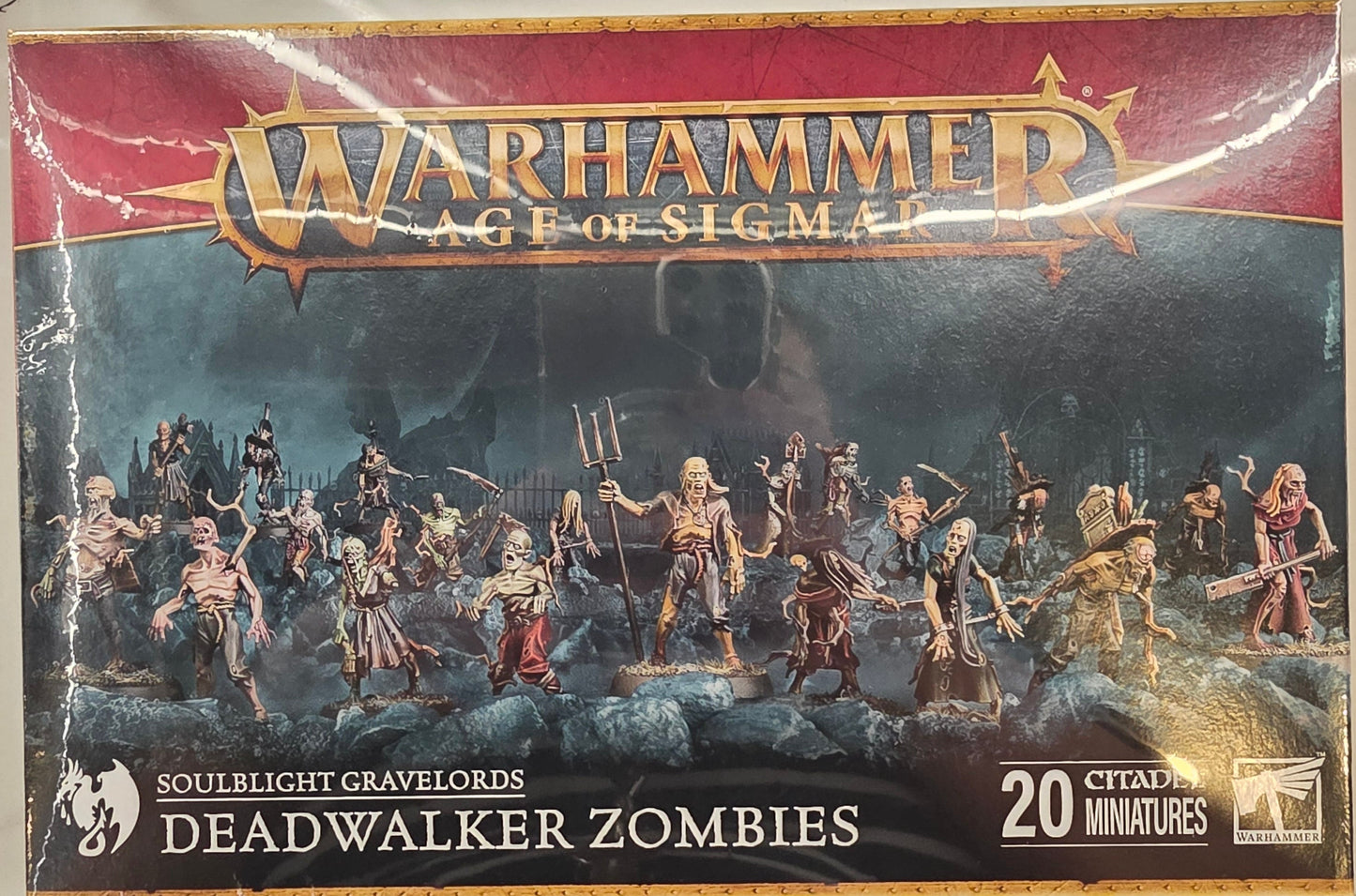 Warhammer Age of Sigmar Soulblight Gravelords Deadwalker Zombies
