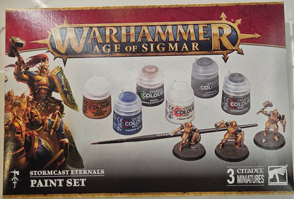 Warhammer Age of Sigmar Stormcast Eternals Paint Set