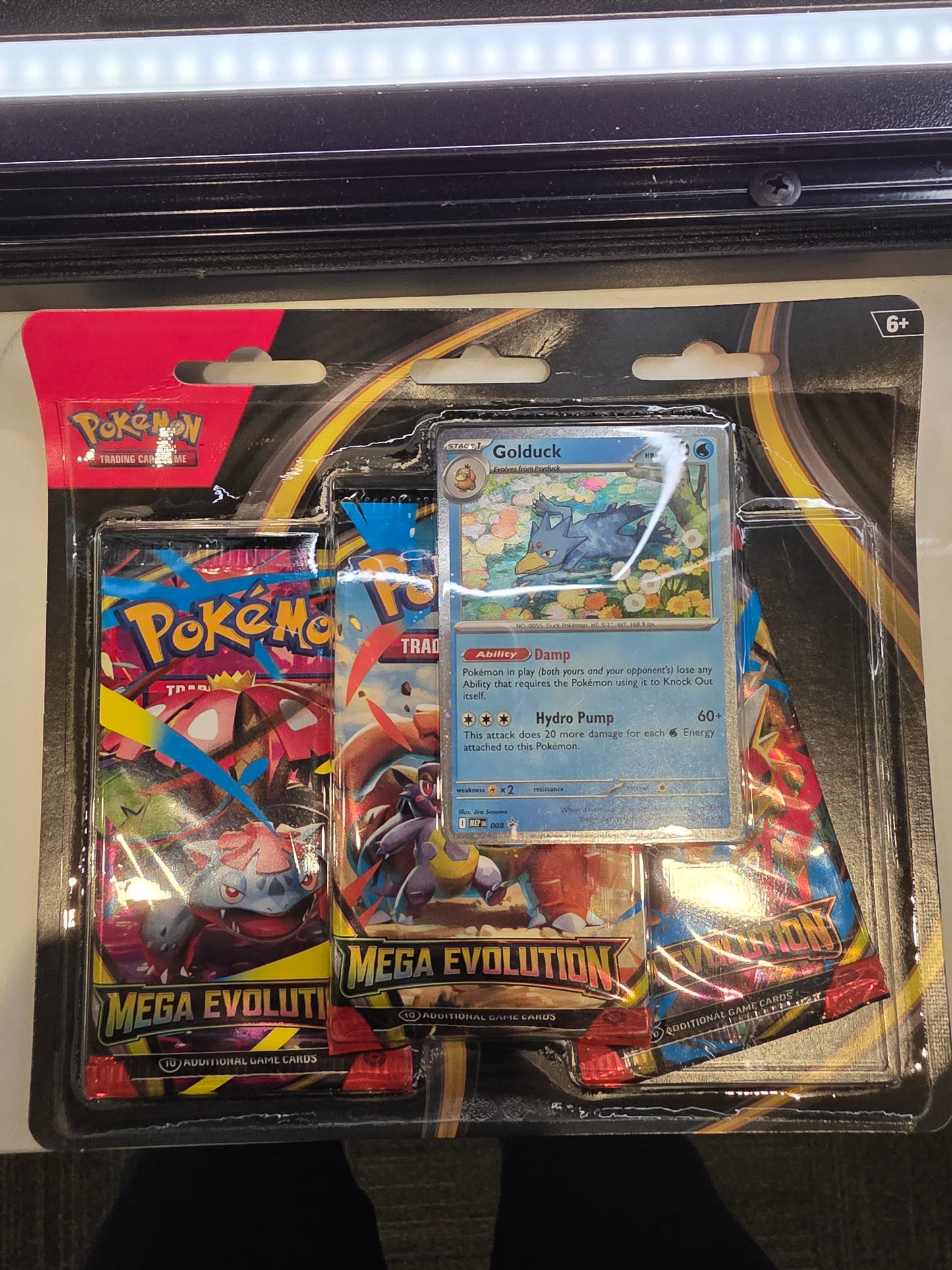 Pokemon TCG Mega Evolution 3 Pack Blister
