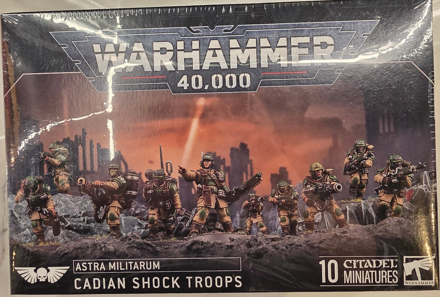 Warhammer 40000 Cadian Shock Troops