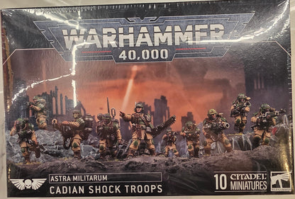 Warhammer 40000 Cadian Shock Troops