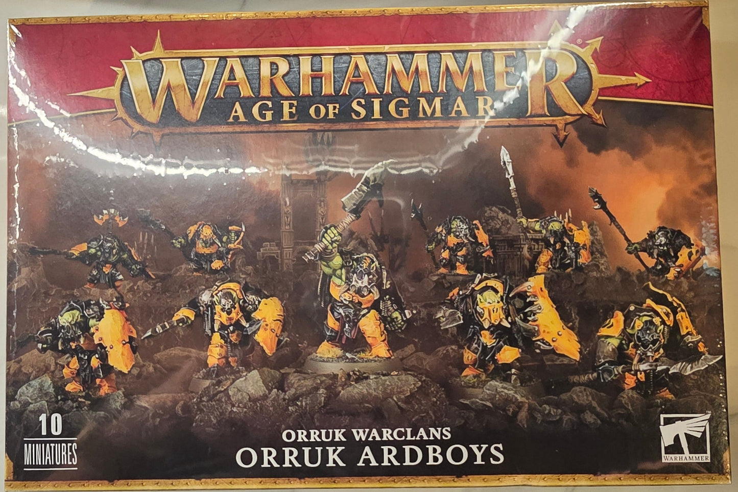 Warhammer Age of Sigmar Orruk Warclans Orruk Ardboys