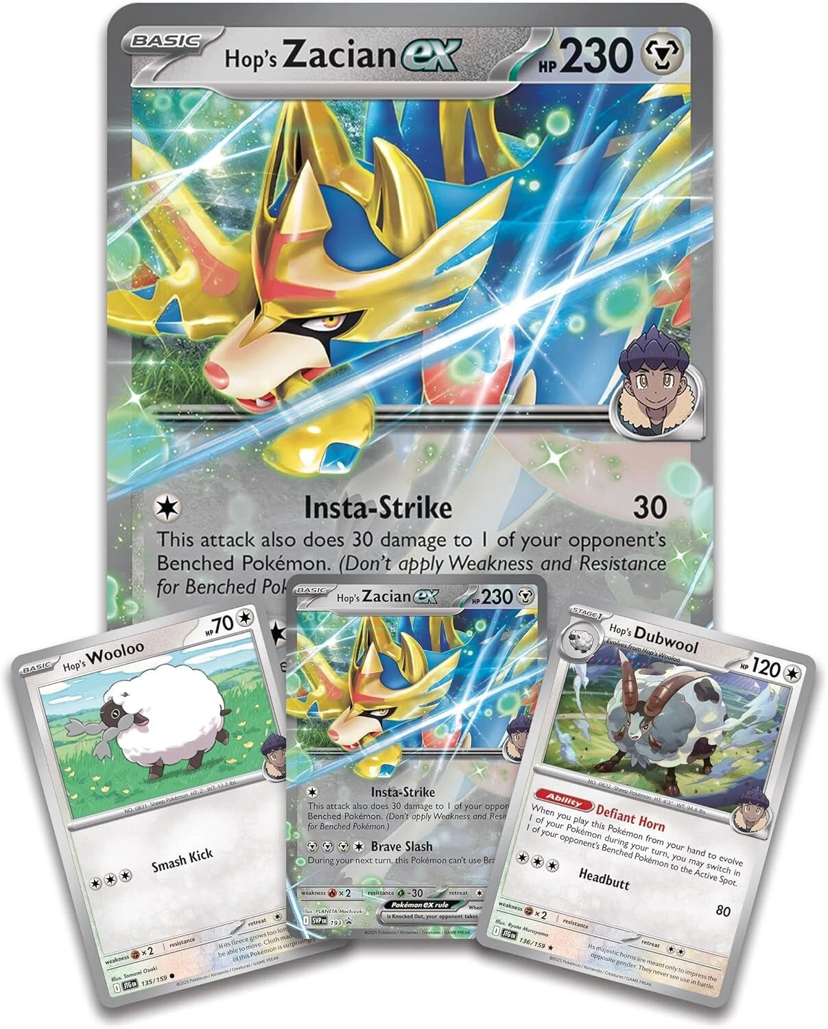 Pokemon TCG - Hop's Zacian ex Box