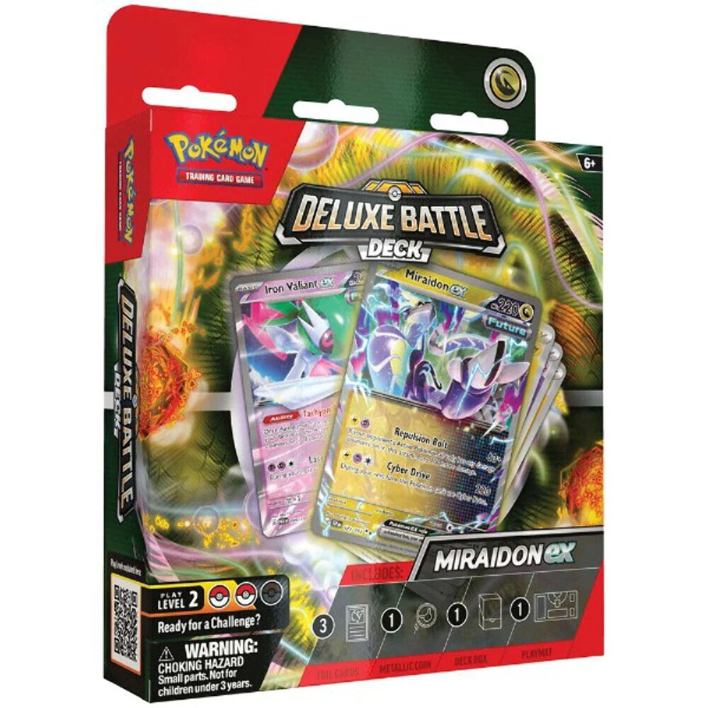 Pokemon Miraidon ex Deluxe Battle Deck